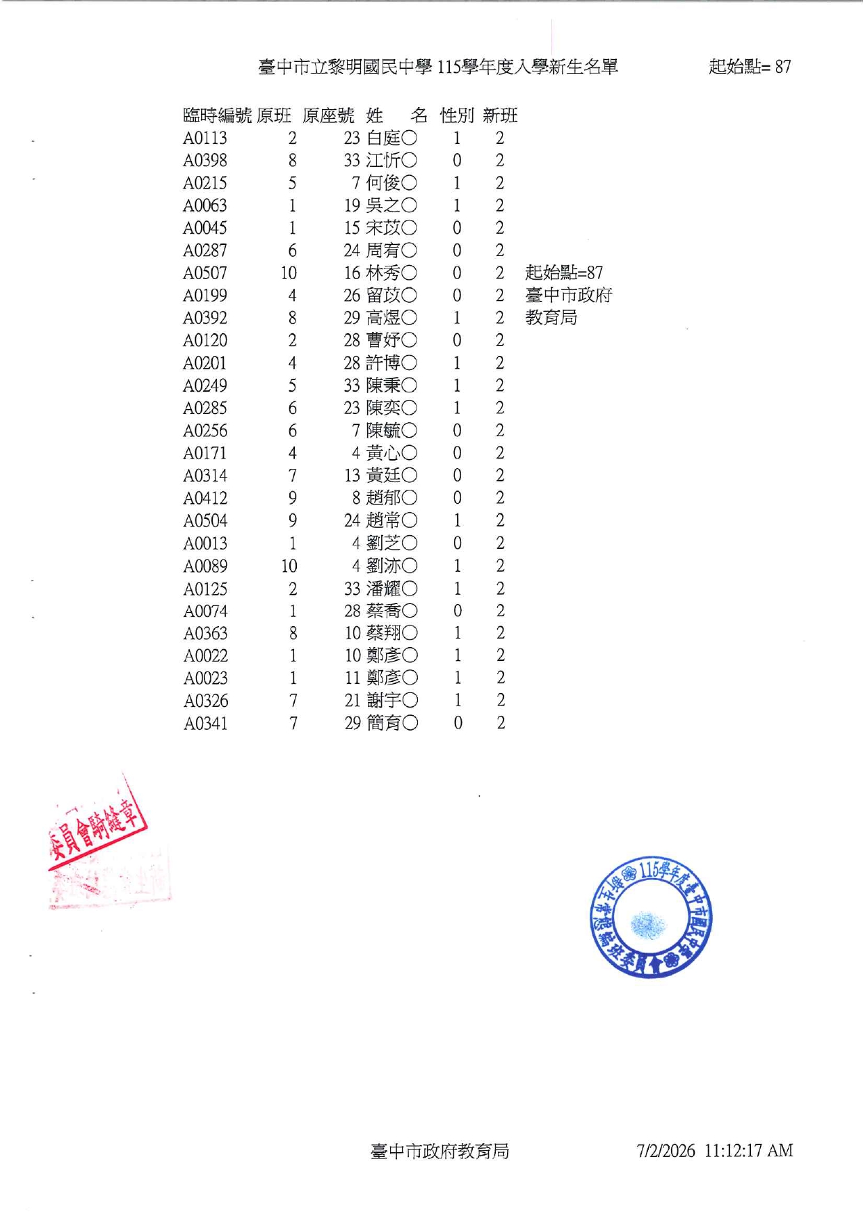 115常態編班完成名冊3