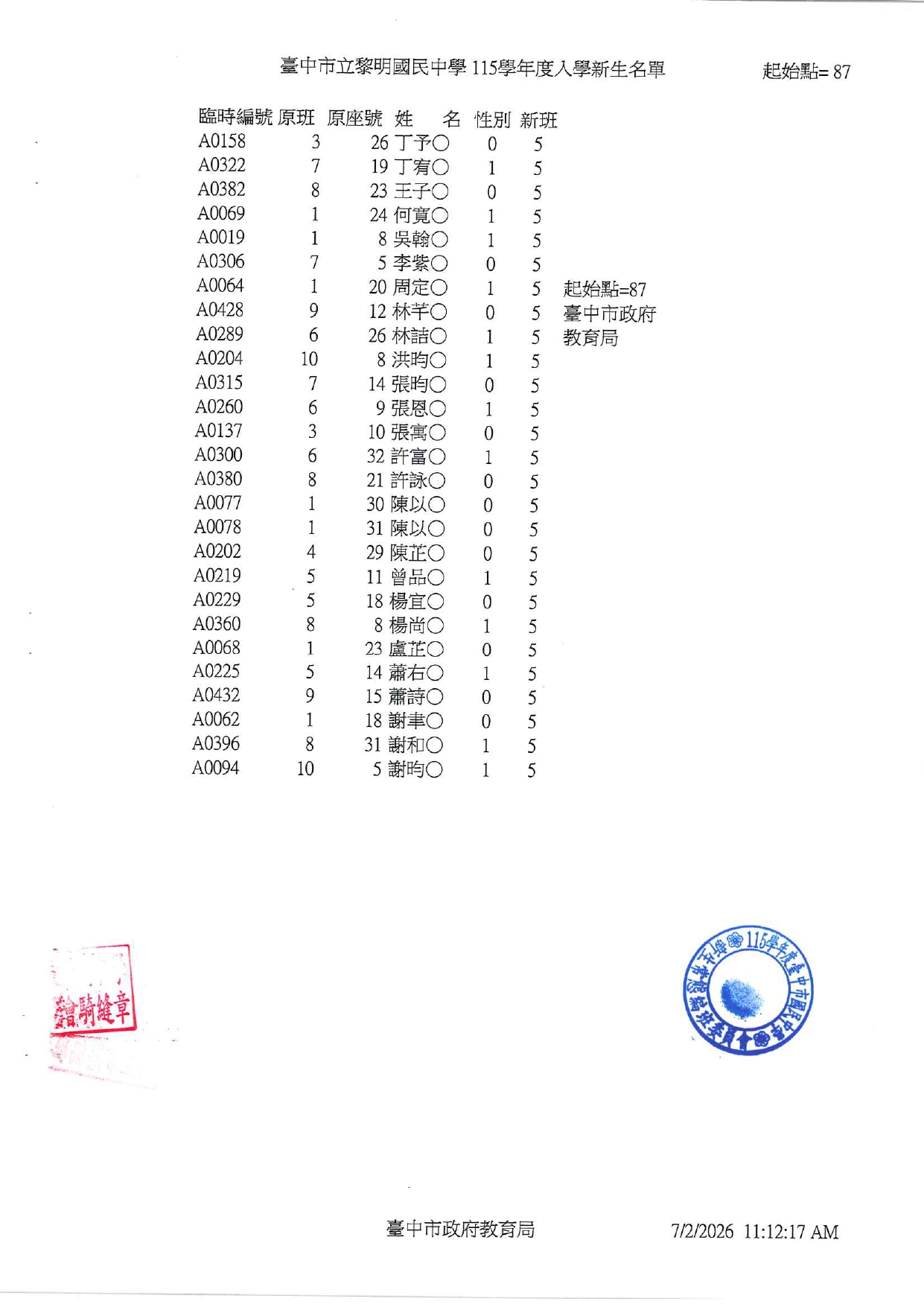 115常態編班完成名冊6